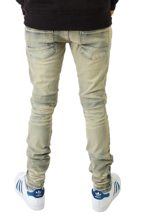 FBRK Octane Dirty Wash Denim Jeans 033083 DTB Shiekh