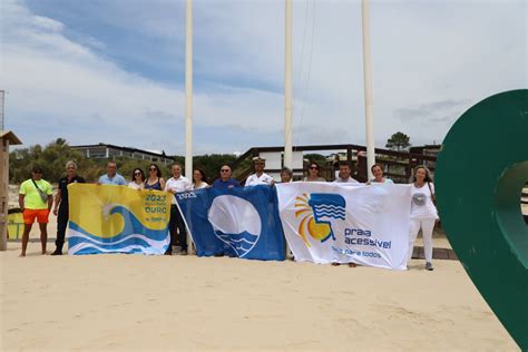 Praias J T M Bandeira Azul Praia Acess Vel E Qualidade De Ouro