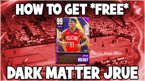 HOW TO GET FREE DARK MATTER JRUE HOILDAY IN NBA 2K23 MYTEAM YouTube