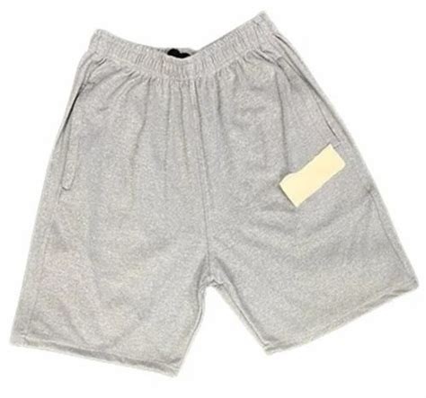 Logo Loose Fit Mens Grey Cotton Shorts At Rs 150 In New Delhi Id 2850459472497