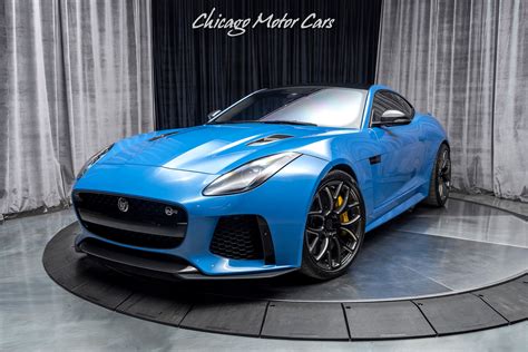 Jaguar F Type Blue Coupe