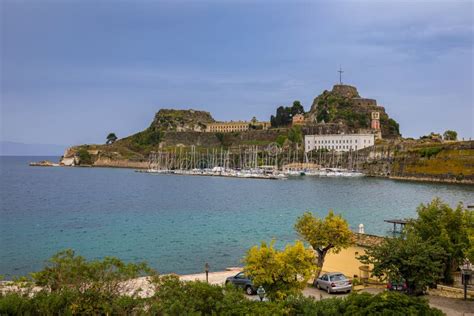 Old Fortress of Kerkira Town Stock Image - Image of europe, monument: 13179393