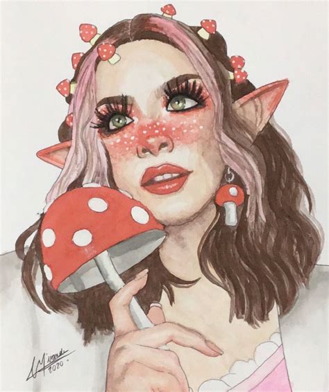 Charlotteroberts Mushroom Fairy Dibujos De Hadas