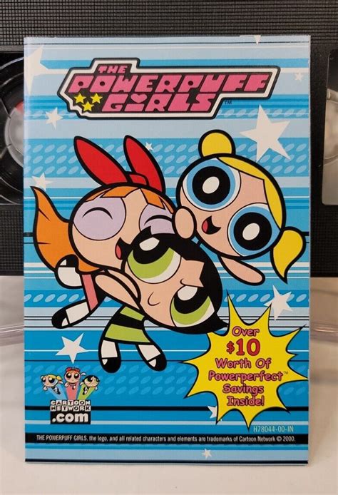 The Powerpuff Girls Dream Scheme Vhs Clam Shell With Insert