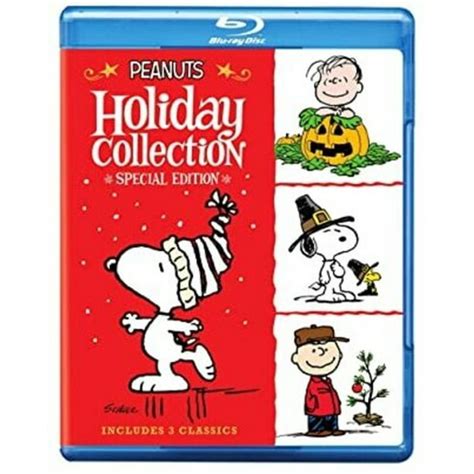 Peanuts Holiday Collection Special Edition Blu Ray Dvd