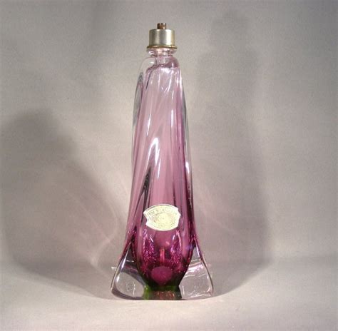 Val Saint Lambert Pied De Lampe Violet Cristal Catawiki