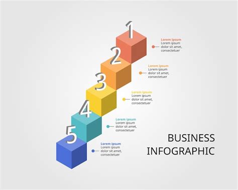 Modelo De Gr Fico Quadrado De Etapa De Linha Do Tempo Para Infogr Fico