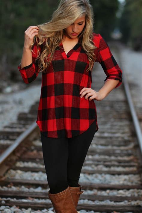 Outfit Ideas With Plaid Shirts