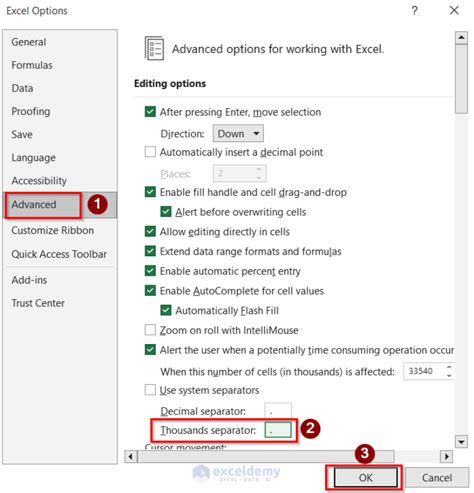 How To Change Comma Separator In Excel 7 Easy Methods