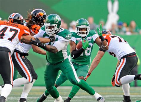 Saskatchewan Roughriders Win Back And Forth Clash With Bc Lions