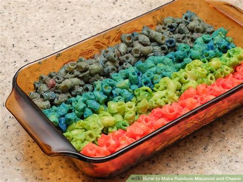 How to Make Rainbow Macaroni and Cheese: 9 Steps (with Pictures)