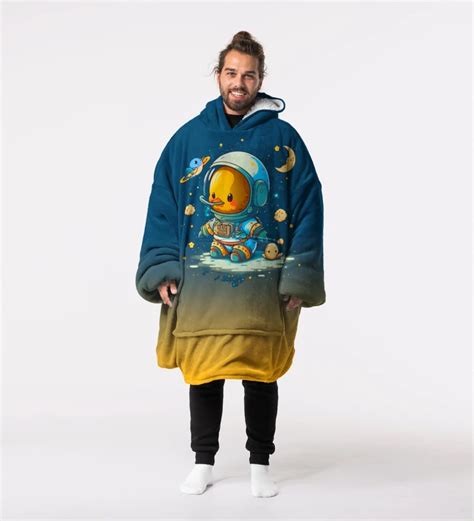 Space Duck Huggie Blanket Official Store