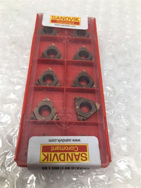 10 Sandvik Carbide Inserts CoroThread 266 Turning 266RL 16WH01A140M