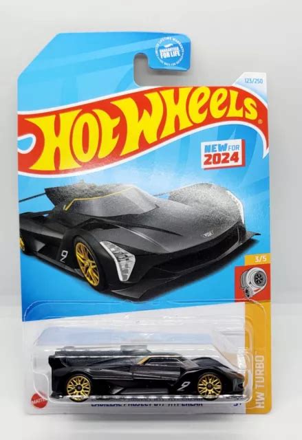 Hot Wheels Cadillac Project Gtp Hypercar Noir Hw Turbo Sport Sport