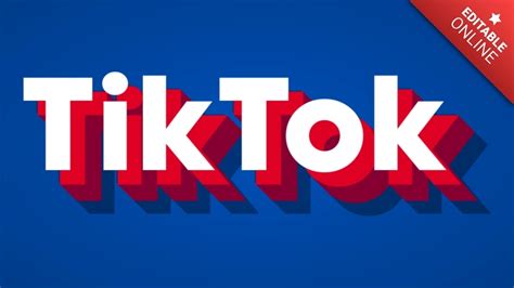 Tiktok Moderno D Efecto Fuente Escritura A Mano Generador De