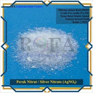 Jual Rof Perak Nitrat Silver Nitrate Agno Merck Eceran