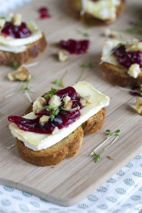 Crostini Met Brie En Cranberry Kerst Recept Brenda Kookt