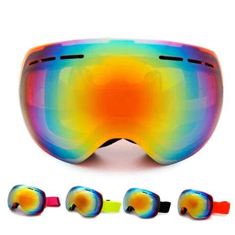 Oshow Ski Goggles Double Lens Women Snow Sunglasses Helmet Accessories Ski Sunglasses For