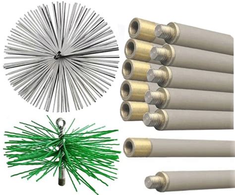 Zestaw Do Czyszczenia Komina Pieca Sadzy Smo Y Od Do U M Szczotki
