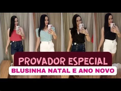 PROVADOR ESPECIAL BLUSINHAS RENNER BLUSINHAS NATAL E ANO NOVO YouTube