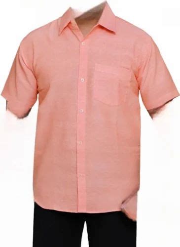 Plain Men S Cotton Khadi Half Sleeves Shirt Formal At Best Price In Meerut