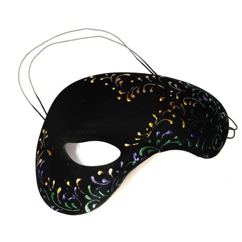 Mardi Gras Mask Black Men - Etsy