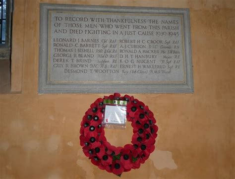 St Michael Aldbourne Memorial II Basher Eyre Cc By Sa 2 0