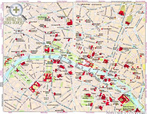 Printable Map Of Paris City Centre | Printable Maps