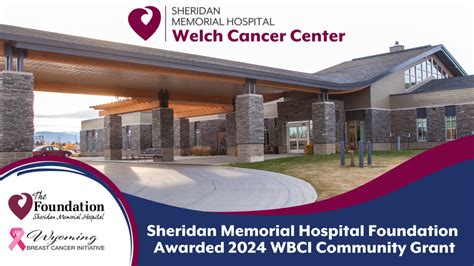 Sheridan Memorial Hospital Foundation Awarded 2024 Wbci Community Grant