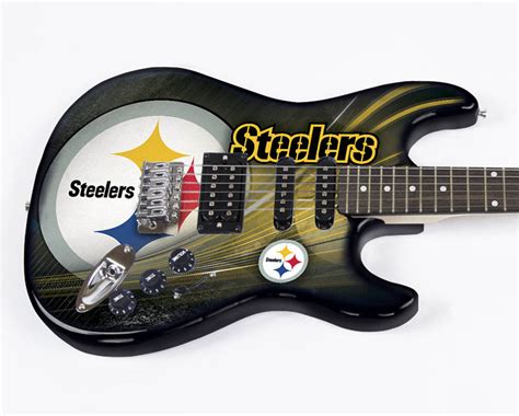 Woodrow Pittsburgh Steelers Northender Guitar N2nfl25