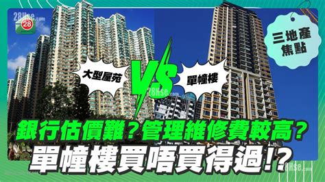 三地產焦點 大型屋苑vs單幢樓，單幢樓買唔買得過！？ 28hse 香港屋網