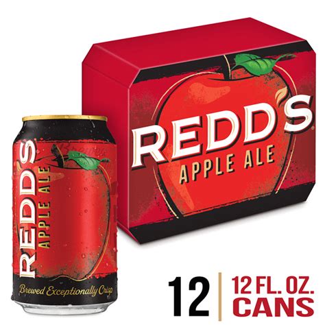 Redds Apple Ale Beer 12 Pack 12 Fl Oz Cans 5 Abv Malt Beverages