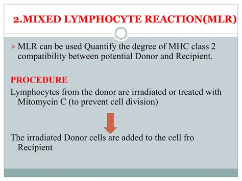 Hla Tissue Typing Hla Matching Microcytotoxicity Test Mixed