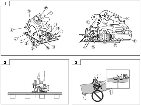 Hikoki C Da Cordless Circular Saw Instructions