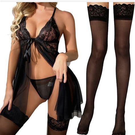 ExyFunShop Intimates Sleepwear Lingerie For Women Front Front