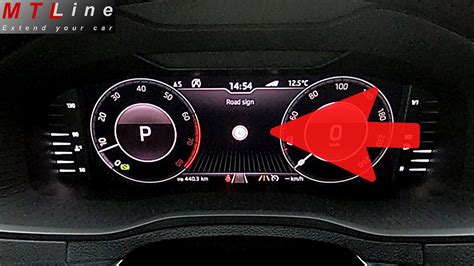 Skoda Karoq With Virtual Cockpit Traffic Sign Assist Activation