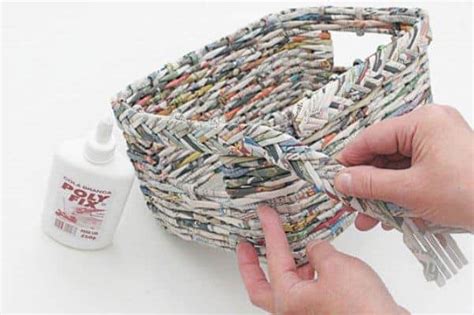 Cesta De Jornal Como Fazer - Cesta de jornal – 25 modelos para se inspirar e passo a passo fácil!