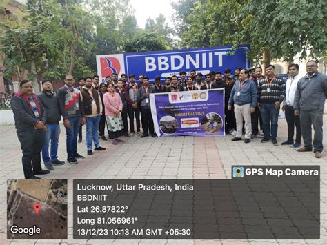 Industrial Visit To Britannia Industries Limited For Btech Mechanical