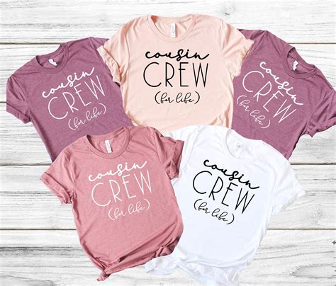 Cousin Crew Shirt-matching Cousin Shirts-camping Shirt-cousin - Etsy