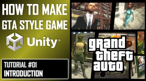 HOW TO MAKE A GTA GAME FOR FREE UNITY TUTORIAL 001 THE BASICS OF