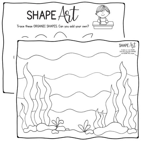 Elements Of Art Shape Printables Top Teacher