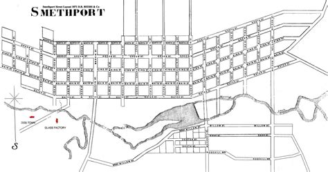 Smethport Town Map