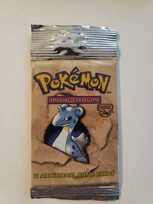 Wizards Of The Coast Pokemon Fossil Booster Pack Woc