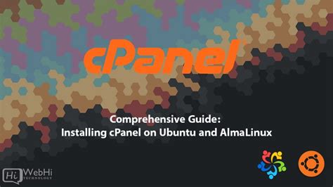 How To Install CPanel On Ubuntu And AlmaLinux Tutorial Documentation