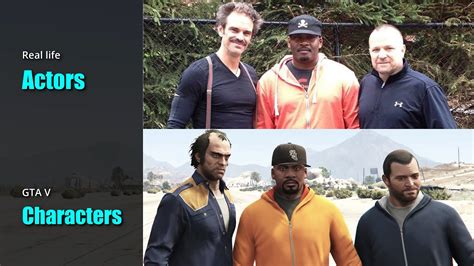 Gta V Voice Actors Comparison