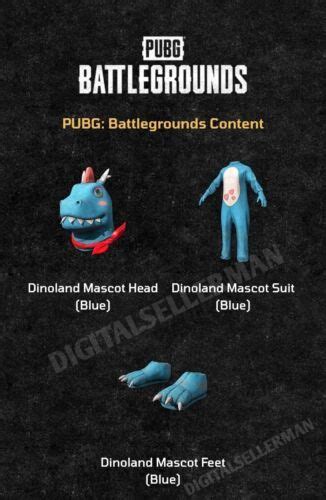 Pubg Dinoland Mascot Set Dlc Steam Cd Key G Play Net