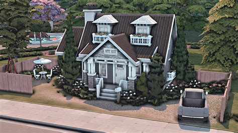 San Sequoia Starter Home The Sims Growing Together Speedbuild