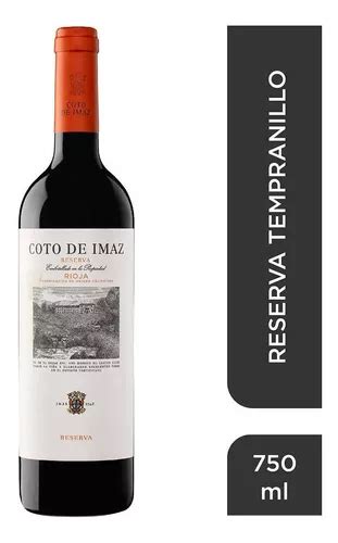 Vino Tinto Español El Coto De Imaz Reserva 750ml Envío gratis