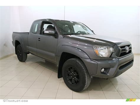 2015 Magnetic Gray Metallic Toyota Tacoma V6 Access Cab 4x4 119022915