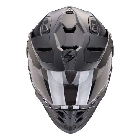 Casque intégral Scorpion ADF 9000 Air Solid noir mat Casque trail